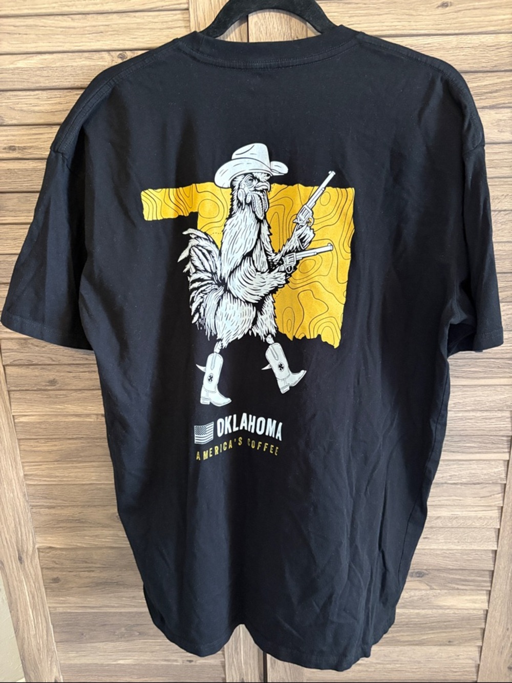 Black Rifle Coffee Company Oklahoma Rooster Graphic Tee - Short Sleeve